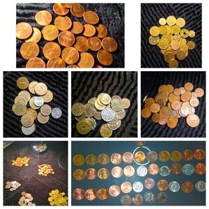 140 lots of worldwide assorted coins from over 15 nations and the USA, wow 😯